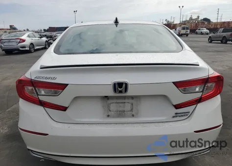 2022 Honda Accord Hybrid Sport из США, поврежденный, VIN 1HGCV3F26NA047321